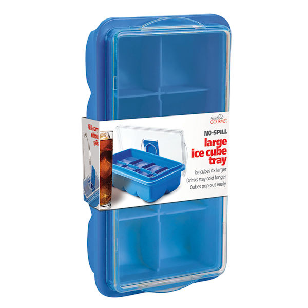 No-Spill Extra Large Ice Cube Tray