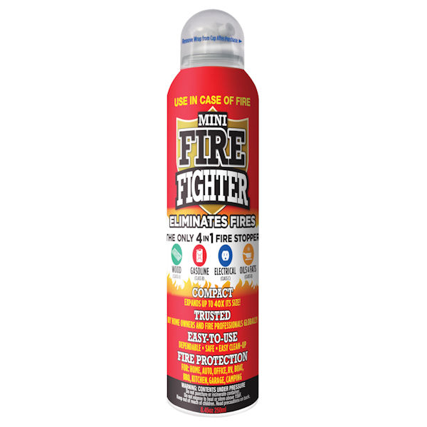 Mini Firefighter - Foam Spray Can Fire Extinguisher