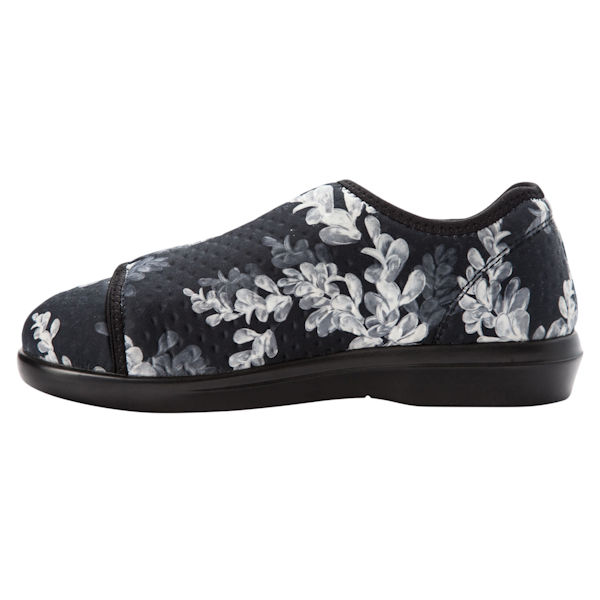 Product image for Propet Cush N Foot Slipper - Black Floral