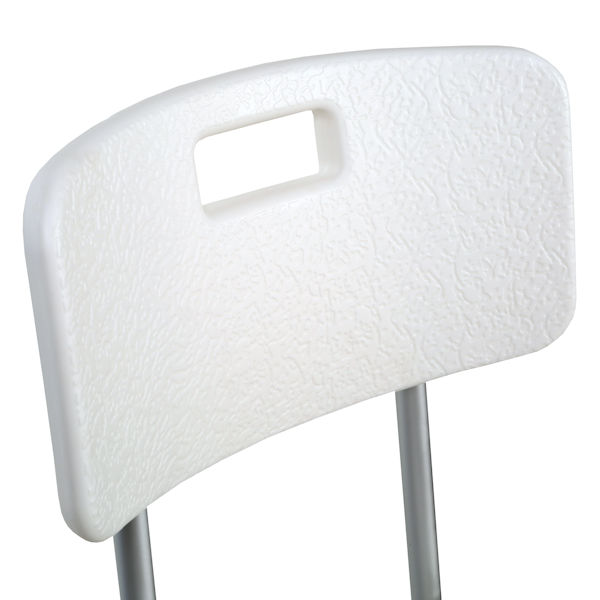 Support Plus&reg; High Back Bath and Shower Seat with No Tool Assembly