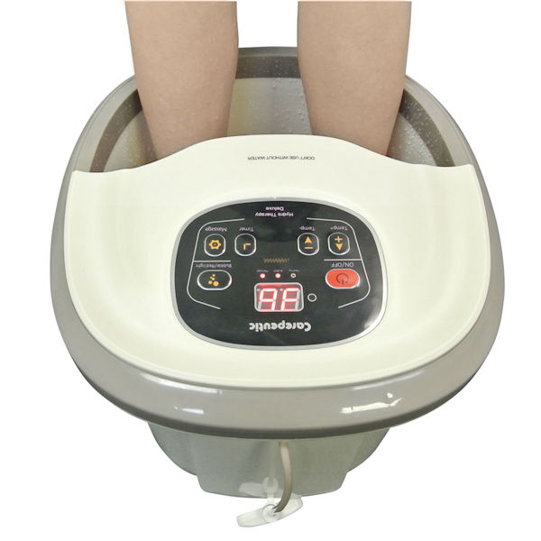 Product image for Carepeutic Motorized Hydrotherapy Foot and Leg Spa Massager