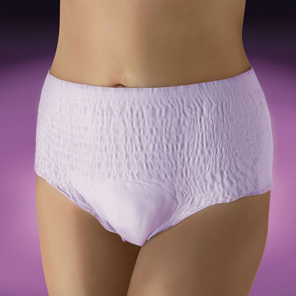 Prevail Super Plus Absorbency Protective Underwear, Lavender