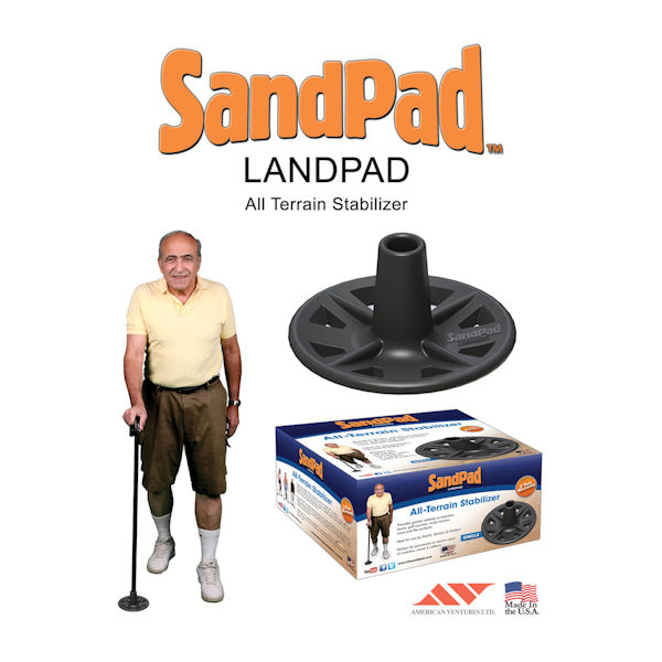 SandPad Replacement Cane Tip - Set of 2