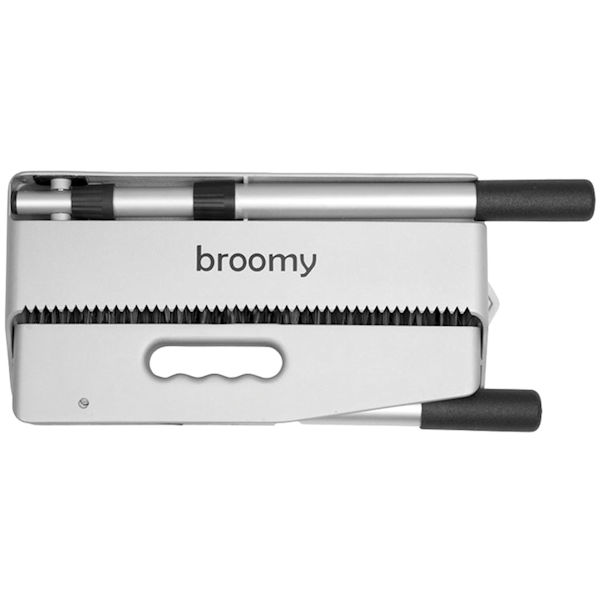 Broomy&#8482; Long-Handled Foldable Broom and Dustpan Set