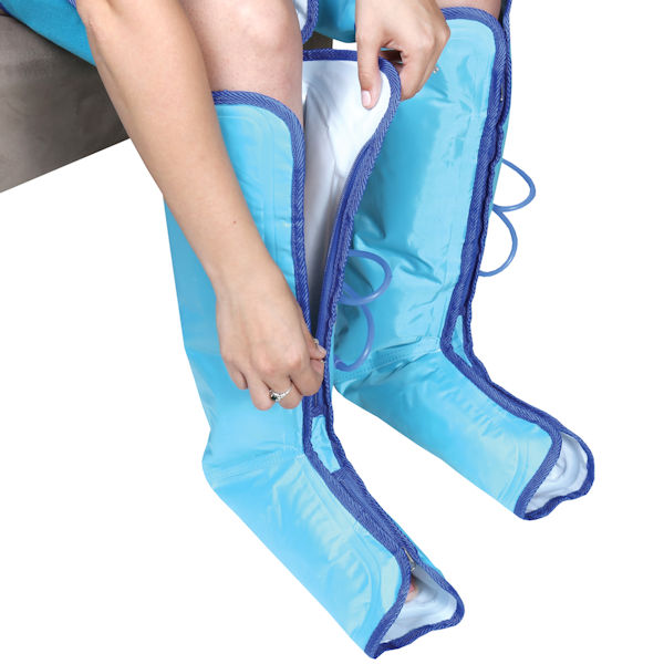 Product image for Air Compression Leg & Foot Massager Boots - Pain Relief and Circulation Aid