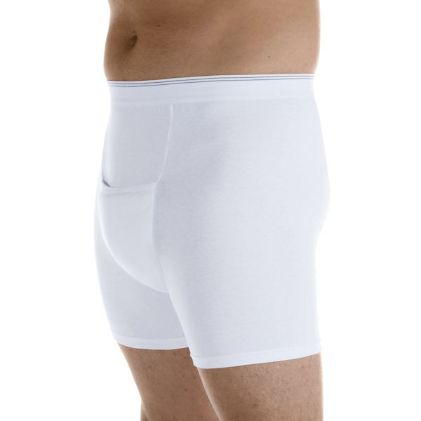Product image for Wearever Men's Maximum Absorbency Washable Incontinence Boxer Briefs