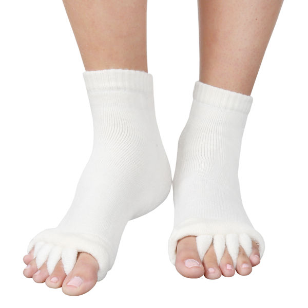 Toe Separating Gel Socks
