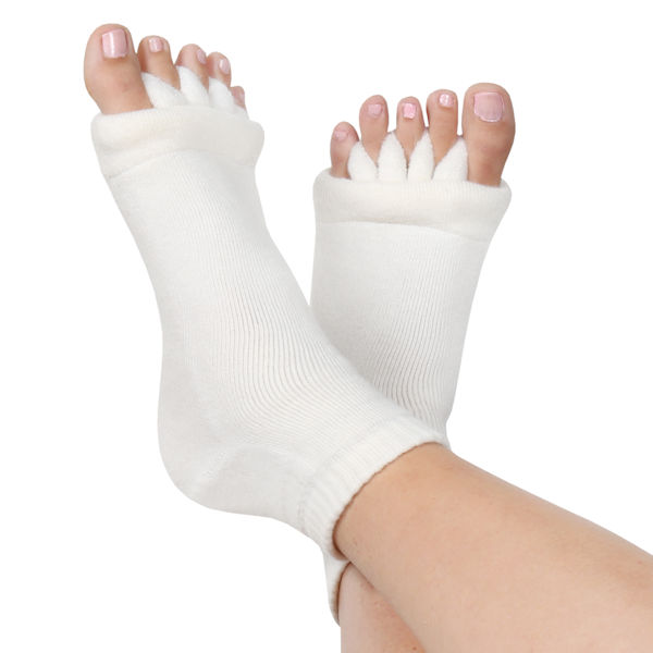 Toe Separating Gel Socks