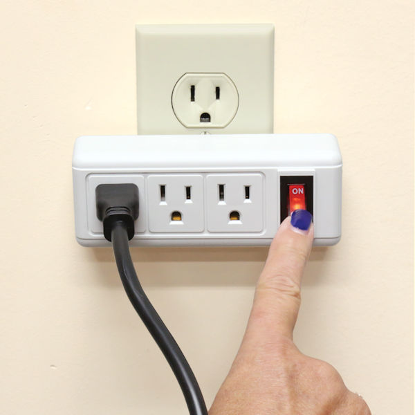 3-Plug Outlet Switch Set