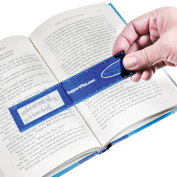 6" Magnifying Bookmark