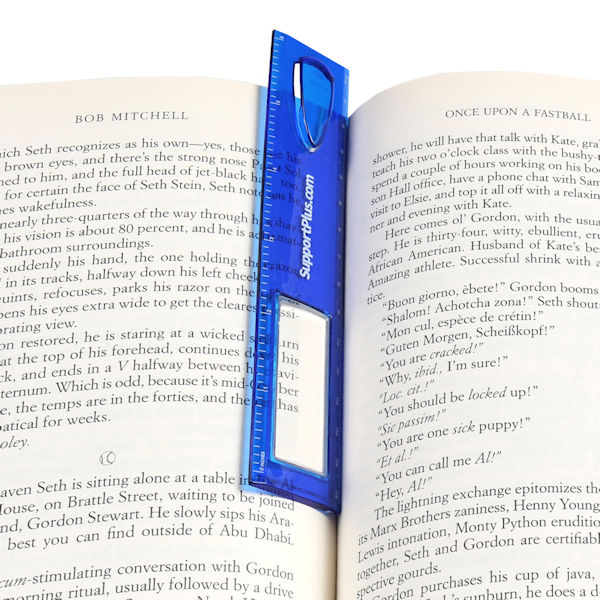 6" Magnifying Bookmark