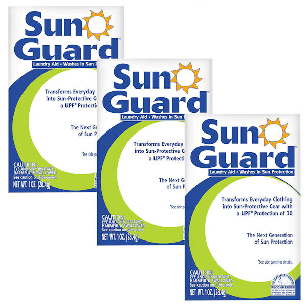 Sunguard Sun Protection Clothing Wash - Set of 3