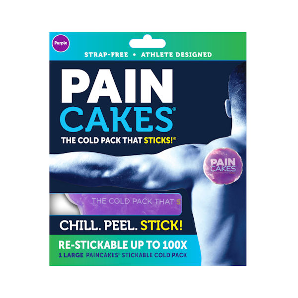 Paincakes&reg; Large Peel-and-Stick Cold Pack - Blue or Purple