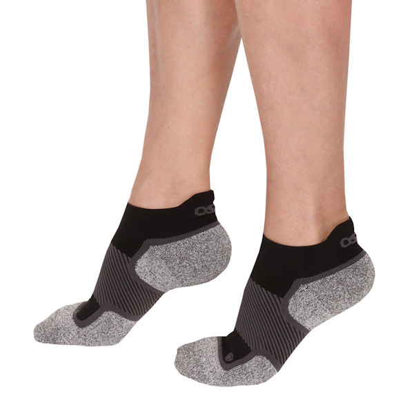 Product image for Unisex WP4 Wellness Socks Mild Compression No Show and Regular or Wide Calf Crew Length Socks