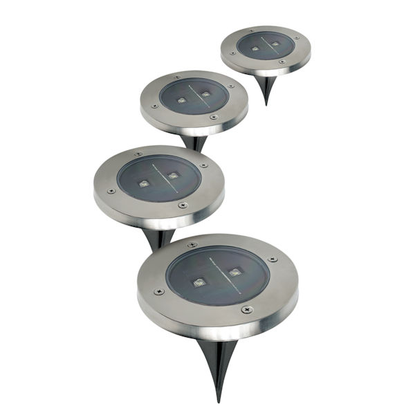 Product image for Solar Pathway Garden Lights - Set of 4