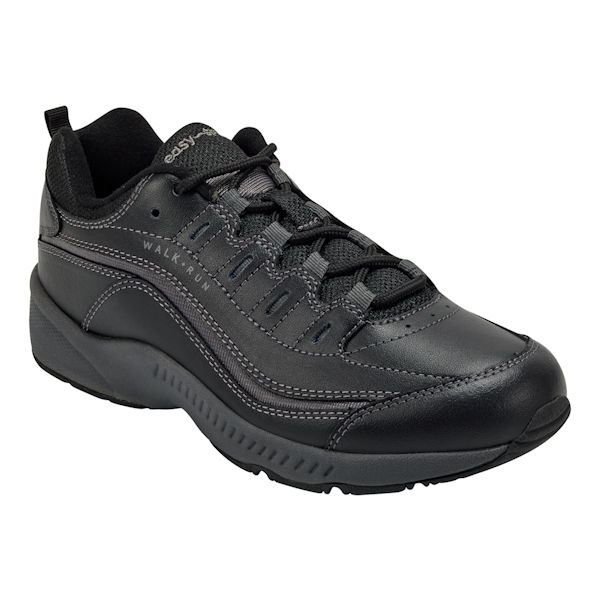 Product image for Easy Spirit Romy Leather Walking Shoes - Black