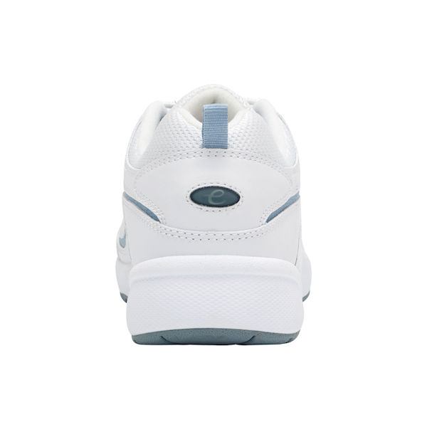 Product image for Easy Spirit Romy Leather Walking Shoes - White/Blue