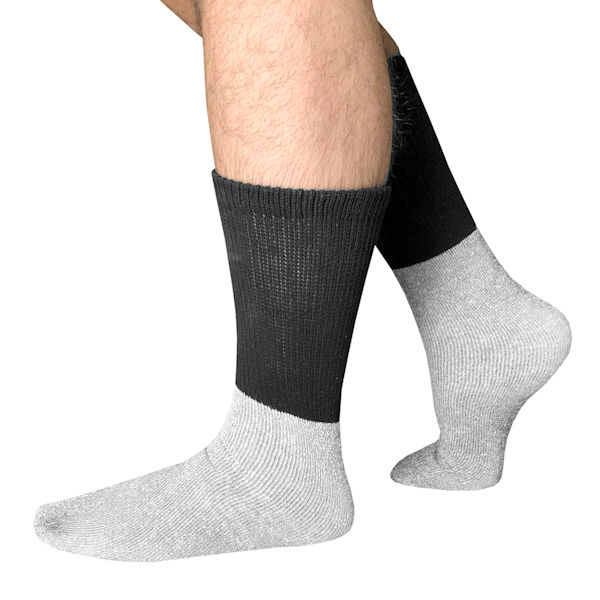 ThermalSport® Unisex Diabetic Crew Length Socks | Support Plus