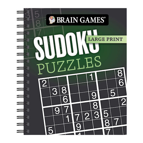 Brain Games&#8482; Large Print Puzzle Books