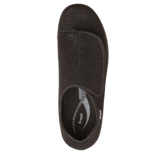 Product image for Propet Men's Cush 'N Foot Slipper - Black Corduroy