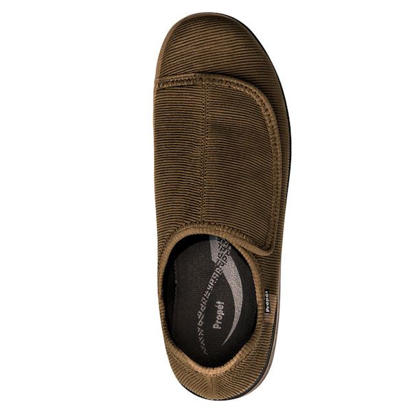 Product image for Propet Men's Cush 'N Foot Slipper - Sand Corduroy