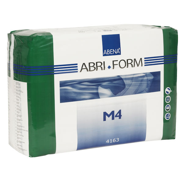 Abena Abri-Form&#8482; Comfort Adult Briefs ("Plastic" Backed)-Abri-Form Comfort Level 4-Size Medium