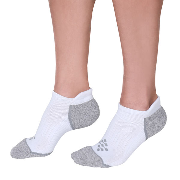 Product image for TrueEnergy® Unisex Mild Compression No Show, Crew Length or Knee High Socks