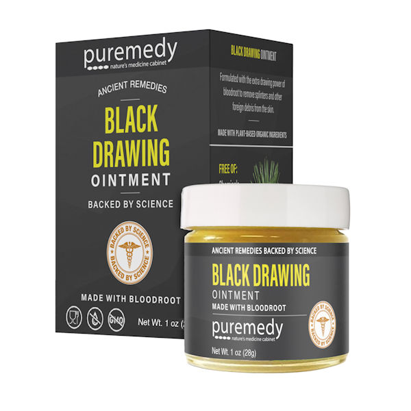 Product image for Puremedy Black Drawing  Ointment Herbal Salve - 1 oz.