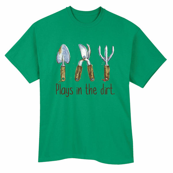 Product image for Plays In the Dirt T-Shirts