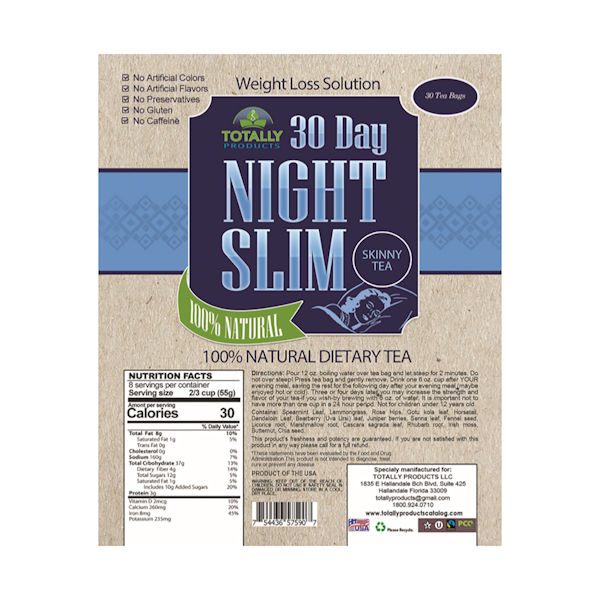 Night Slim Skinny Tea - 60 Teabags