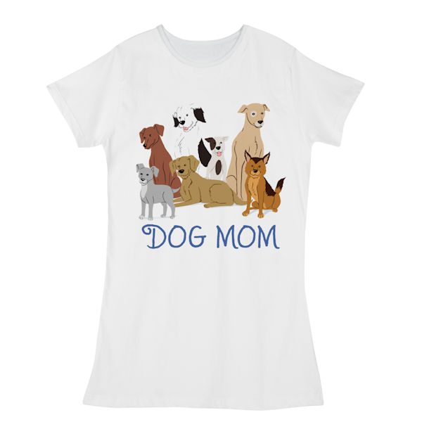 Dog Mom Night Shirt