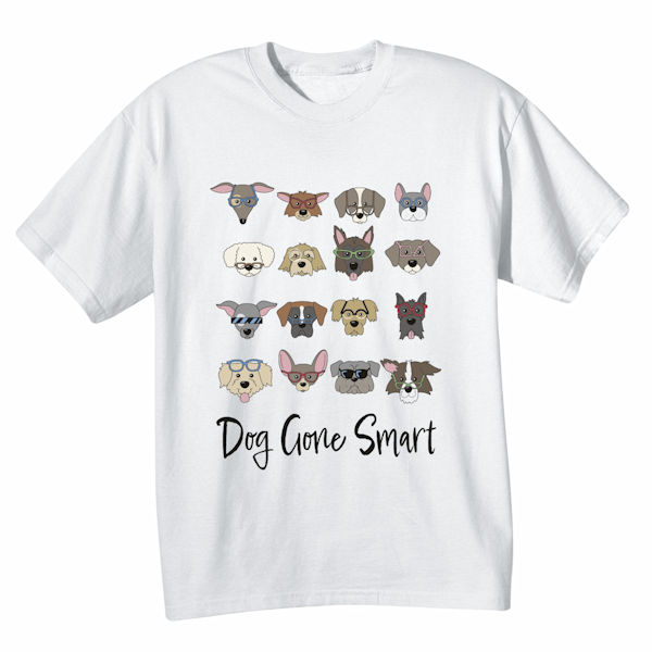 Product image for Pet Lover T-Shirts - Dog Gone Smart