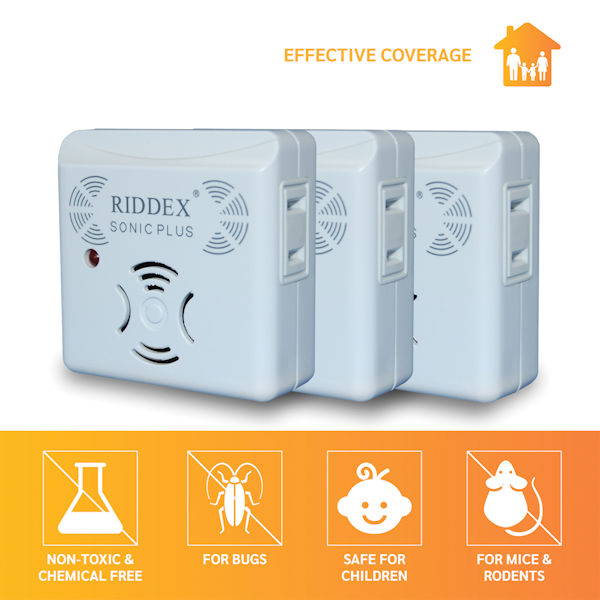 Product image for Riddex Rodent and Insect Repellent