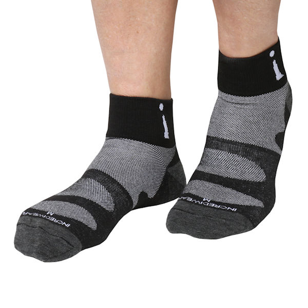 Product image for Incrediwear® Unisex Sport Socks - Crew/Quarter Crew/No Show