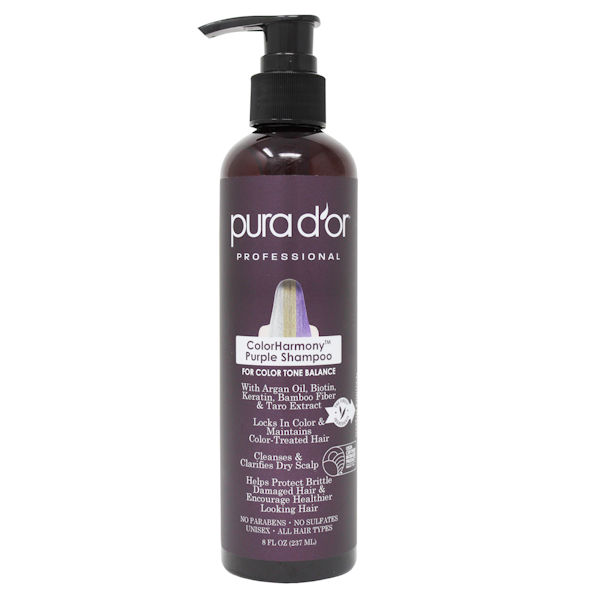 Product image for Pura D'Or Color Harmony™ Purple Shampoo or Conditioner