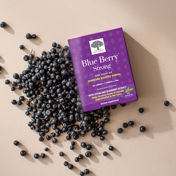 Product image for Blueberry Strong Vision Tablets