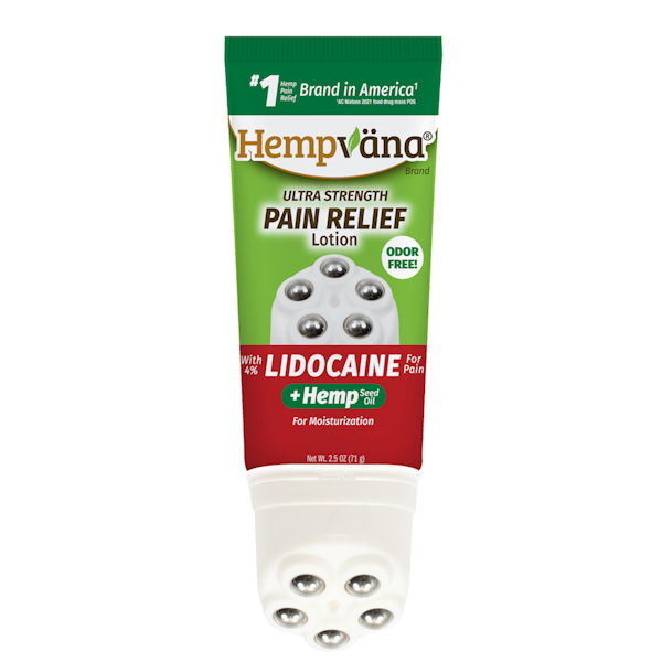 Product image for Hempvana Ultra Strength Pain Relief Cream with Lidocaine