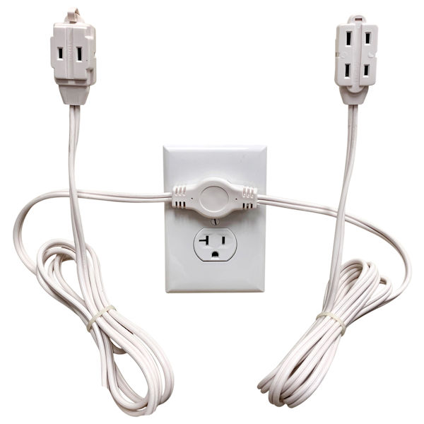 Twin Head Extension Cord