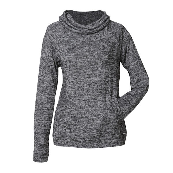 Product image for Hello Mello® Carefree Thread Cowl Neck Top