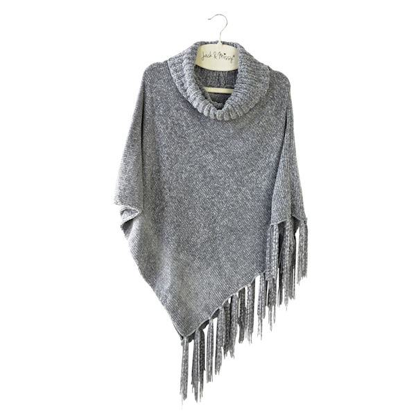 Product image for Britt Knits® Cowl Neck Poncho
