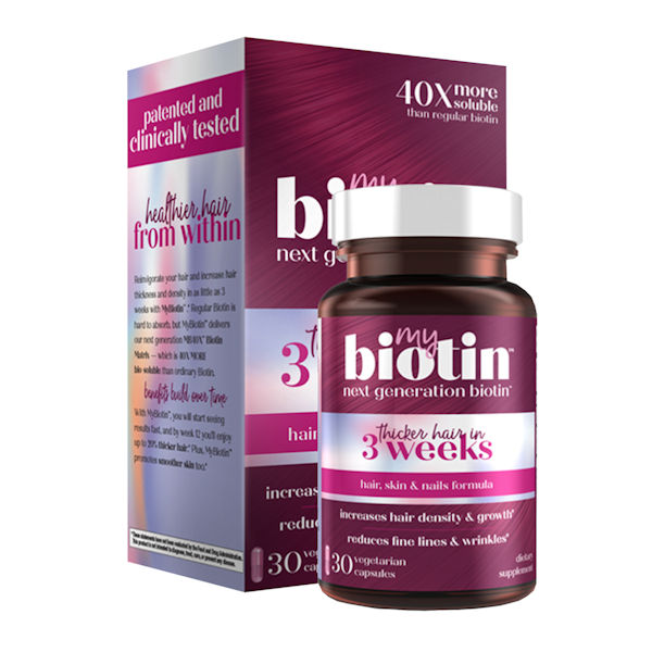 Product image for MyBiotin Hair, Skin and Nail Health - 30 Caspules