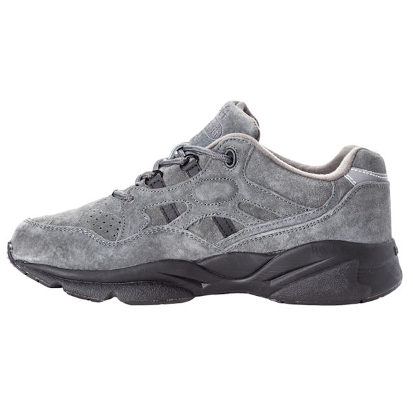 Product image for Propet Footwear Stability Walking Shoes - Pewter Suede