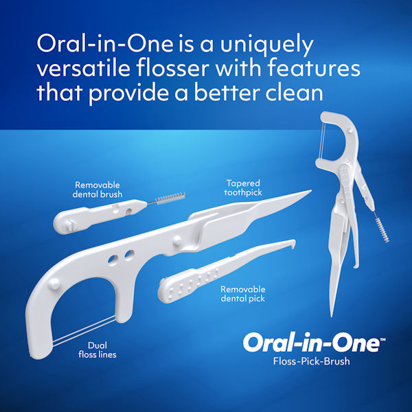 Oral-In-One Dental Tool - 30 Pack