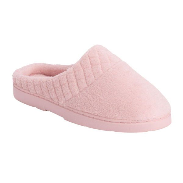 Product image for Muk Luks Micro Chenille Clog Slippers - Pink