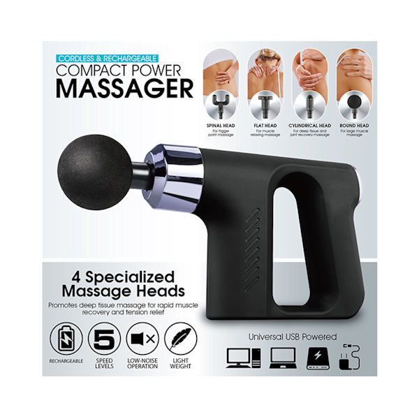Compact Power Massager