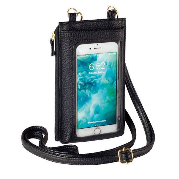 Amazon.com: CUSTYPE for iPhone 14 Plus Case Wallet with Card Holder for  Women, Crossbody Zipper Case with Strap Wrist, Protective Leather Case Purse  with Ring for Apple iPhone 14 Plus, 6.7inch, Black :