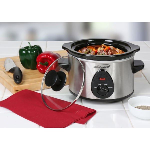 Product image for 1.5 Quart Slow Cooker
