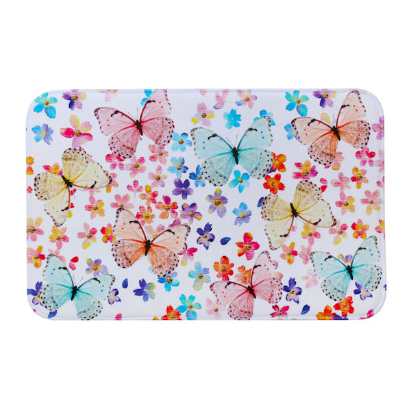 Butterfly Bathmat