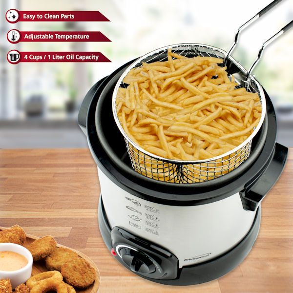 Product image for 1 Quart Electric Deep Fryer 