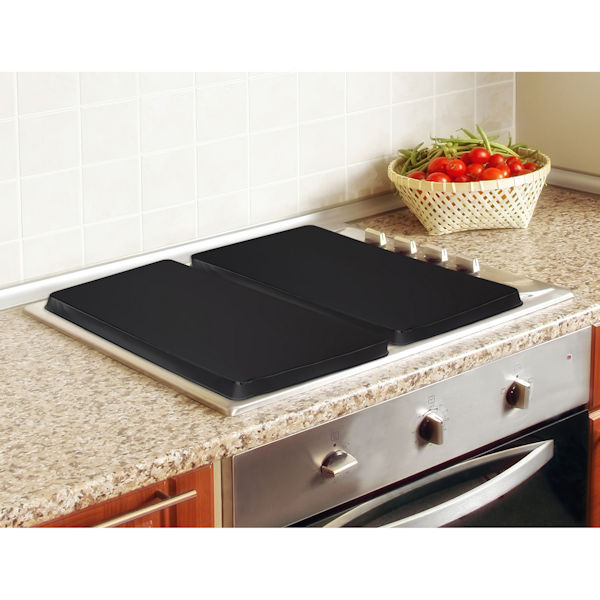 Product image for Rectangular Burner Covers - Set of 2